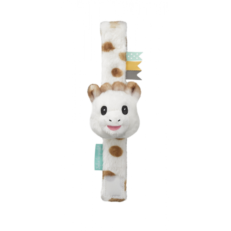 Vulli Pásek na ruku nebo nohu s plyšovým chrastítkem žirafa Sophie